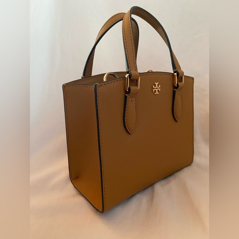 Tory Burch Emerson Micro Satchel-Camel